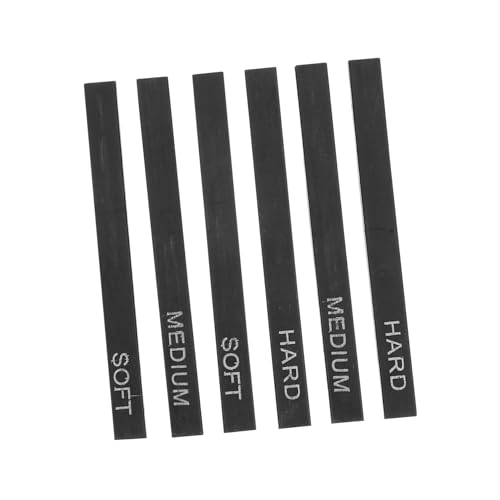 KONTONTY 6pcs Sketching Carbon Stick Set Drawing Set Graphite Sticks and Charcoal Pencils for Artists