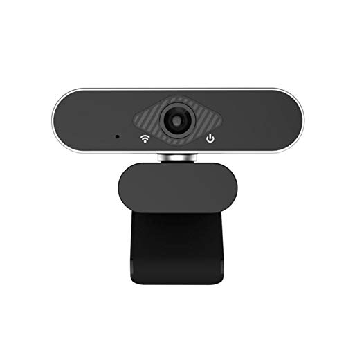 Nuojie Cámara de computadora Cámara Web de USB 1080P HD Auto Focus Cámara de computadora Cámara Webcams Incorporada Micrófono de absorción de Sonido 1920 * 1080 Resolución dinámica