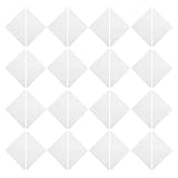 UPKOCH 50 Pegatinas Adhesivas Transparentes para Soporte de Collar de Camisa, Varillas Pequeñas Reemplazables para Traje, Accesorio Invisible Antideslizante para Cuellos Rígidos, Pack