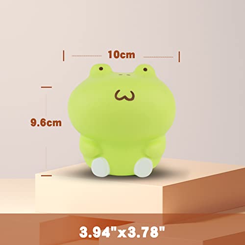 Anboor 10cm Squishies Spielzeug Frosch Kawaii Weiches Squishy-Tier-Spielzeug Langsam aufsteigendes quetschbares Frosch Squish Stressabbau für Kinder Erwachsene Spielzeug