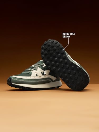 Image of The Souled Store Milano: Men and Boys Low Top Casual Sneakers with Microfiber Overlays & Cushioned Insole for Superior Comfort