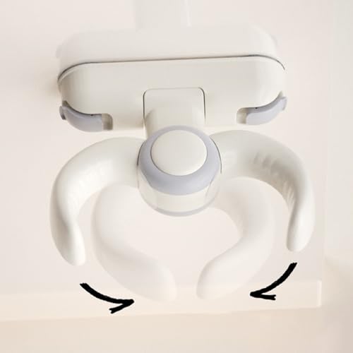 Support de bain pour bébé pliable et fixation murale pour douche - 2