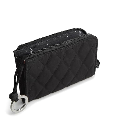Image of Vera Bradley Women's Premium Cotton Zip Card Pouch