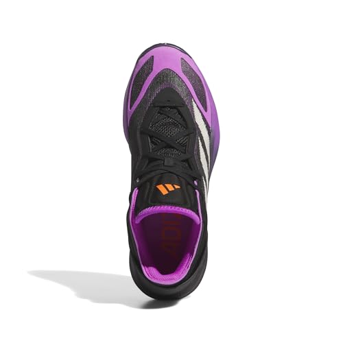 Image of adidas Unisex-Adult Adizero Select 2.0, Black /Purple Burst /Aurora Black, 17
