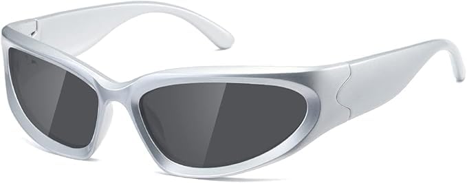 Wrap Around Polarized Sunglasses Womens men Swift Oval Fashion Sport Shades Sun Glasses-image-32