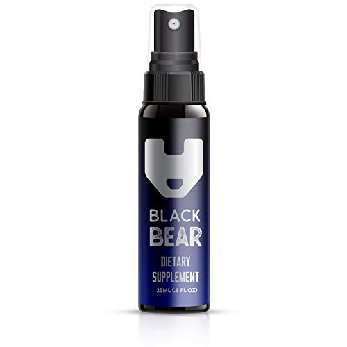 Holistic Health Liquid B12 Black Bear Energy Spray, Hydroxy & Adenosyl B12 Liquid Vitamins for Adults, Vitamin B12 Spray for Increased Oral Absorption, Hydroxy B12 Vitamins for Energy Boost 25 ML