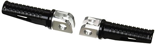 DURA-BOLT SPフロントステップペグ ピン径:φ12/ホルダー幅:21mm ジュラルミン ブラック 2本 NSP140BK