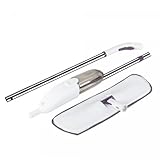 Scopa Spray Lavapavimenti a Spruzzo con Panno in Microfibra Serbatoio Detergente e Acqua Mop Mocio Pavimenti Legno Laminato Ceramica