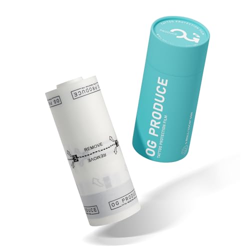 OG Película protectora para tatuajes de 15.2 cm x 11 yardas, rollo de vendaje impermeable para tatuaje de segunda piel, transpirable, estéril, ultra flexible, sin látex, curación más rápida de