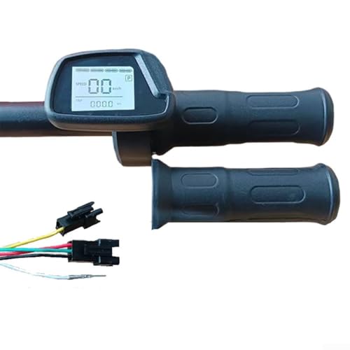 Comando acceleratore per scooter elettrici e biciclette, con display LCD, misurazione della velocità Hall, compatibile con varie marche