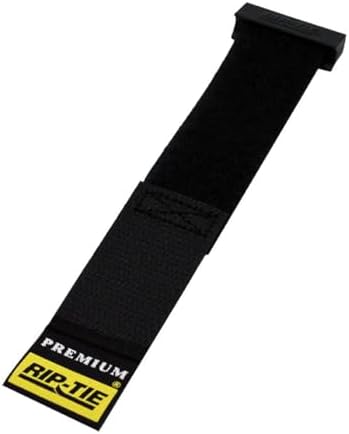 RIP-TIE 1 x 6.5 Rip-Lock CableWrap Cable Tie Perfect for Heavy Duty Cables 10 Pack Black image 4