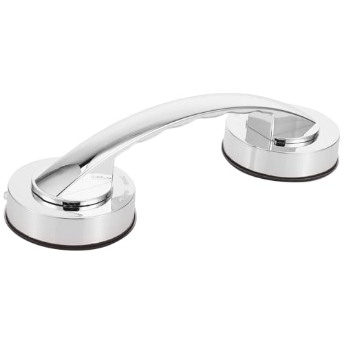 Lurrose Asidero de Baño con Ventosa de Plástico Resistente para Soporte y Seguridad Superficies Lisas Fácil Instalación sin Tornillos para Personas Mayores y Uso Doméstico Ducha y Cocina