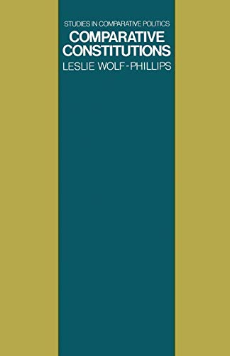 Comparative Constitutions (Study in Comparative Policy) view 2