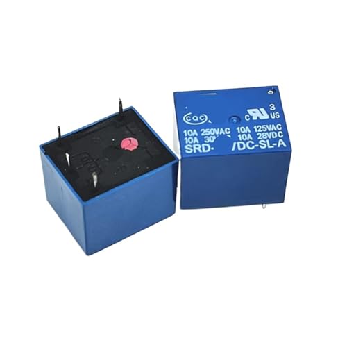 Relais 4 broches pour automatisme et domotique basse tension 5V 12V 24V