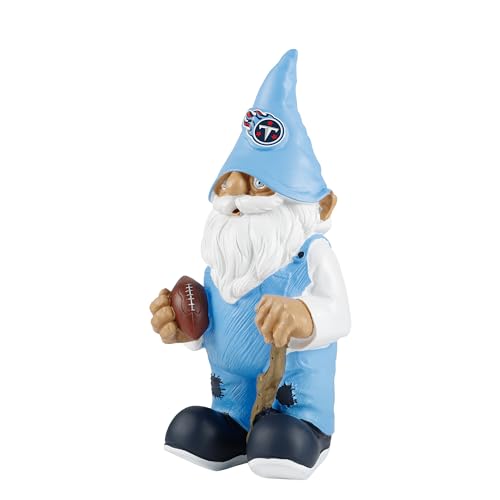 Image of NFL Resin 11.5 inch Team Logo Outdoor Garden Statue Gnome