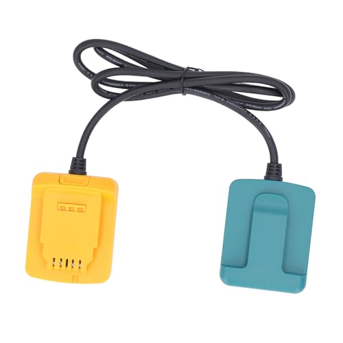 Adaptador ASHATA cable extensión batería 18V para herramientas BL1815 BL1820 4