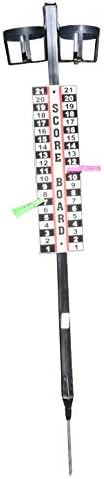 Cornhole Score Keeper with Two Cup Drink Holder, Outdoor Game Score Keeper