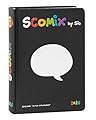 COMIX Scottecs by Sio - Agenda Scolastica 16 Mesi 2025-2026, Diario Scuola per Bambini e Ragazzi con Copertina Rigida, Ideale per Scuola Elementare e Media, 12x16.5 cm, Nero