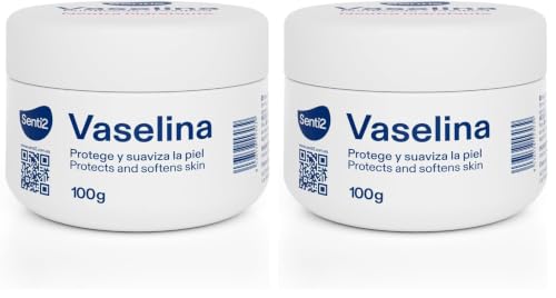 Senti2 Vaselina Purificada Tarro - 100g (Paquete de 2)