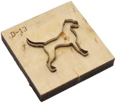 Cute Dog Cat Shape Template Handmade Leathercraft Cutting Mould Die Tool DIY Wooden Knife Punching - (Color: 1)