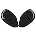 Black Gas Fuel tank Side pads Protector Knee Grip Traction Compatible with Suzuki Hayabusa GSXR 1300 1999-2007 Gen1 2008-2020 Gen2 2021-2023 Gen3