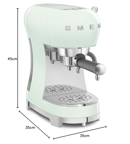 Macchina CaffÈ Espresso Smeg ECF02PGEU, 1350 W, Verde - 7