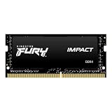 Kingston FURY Impact 16 GB 3200MHz DDR4 CL20 Laptop Memory Single Module KF432S20IB/16