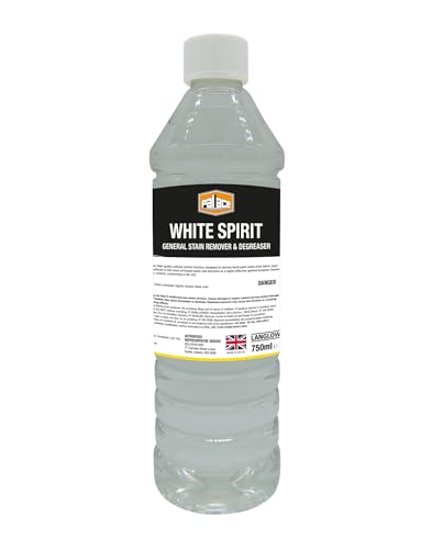 Langlow White Spirit - Professional Grade Paint Thinner and Cleaner 750ml - Essential for DIY Home Renovations Low-Odor Formula Packaging May Vary