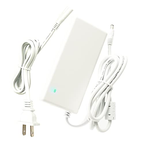 LaWana White Power Replacement Cord Compatible with Silhouette Cameo 5 4 3 2 1 SD Portrait Studio Electronic Cutting Tool Print,24V AC Adapter for Silhouette Electronic Cutting Tool Charger