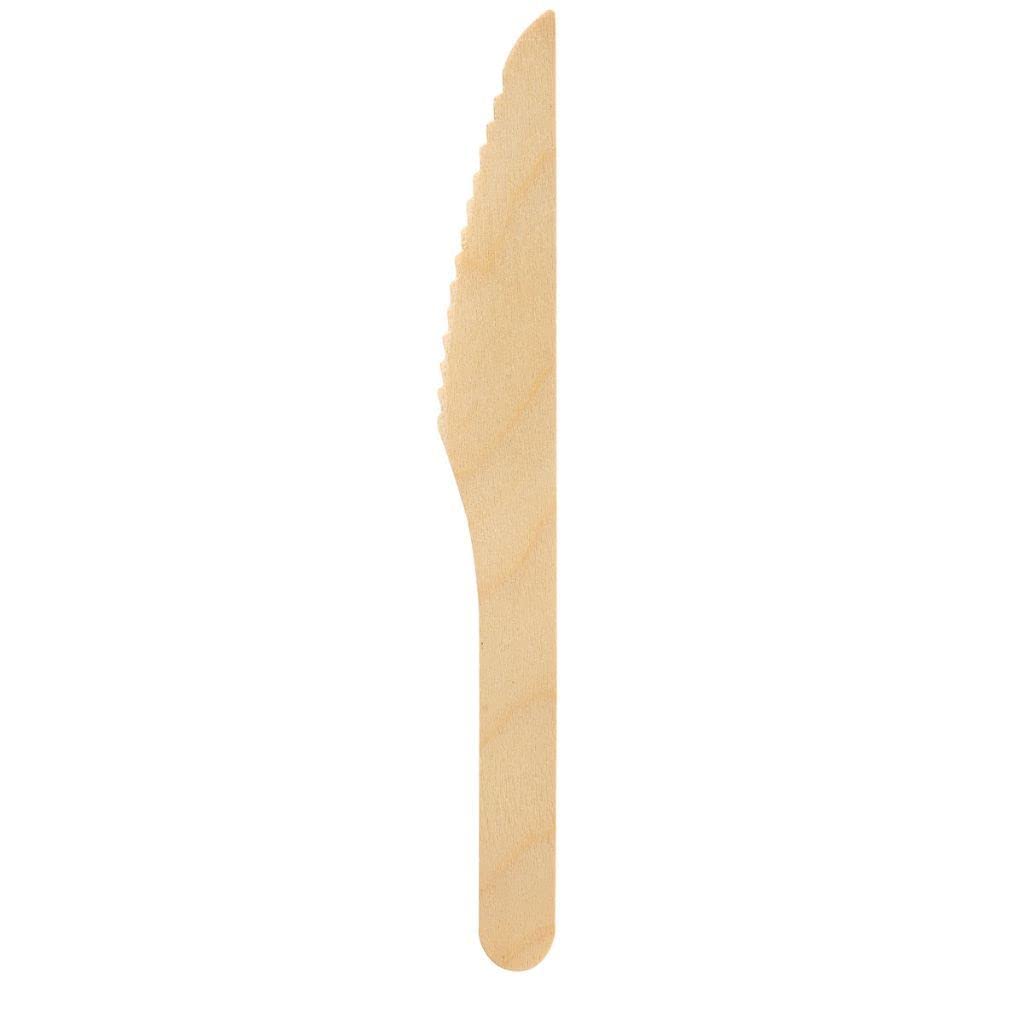 1000 Coltelli in legno di betulla 16 cm monouso posate bio riciclabili usa e getta biodegradabili compostabili coltello ristoranti bar pizzerie pub