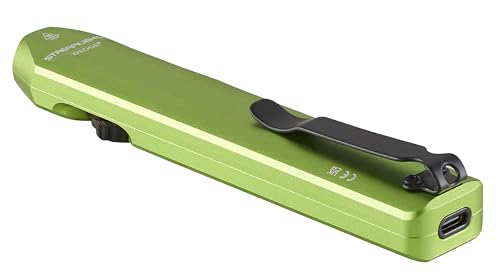 Image of Streamlight 88821 Wedge 1,000-Lumen Max 300-Lumen Standard 1,200-Candela Flat Everyday Carry Flashlight, Includes USB-C Cable and Lanyard, Lime Green