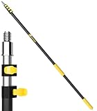 4.8-30ft Heavy-Duty Extension Pole - Maximum 36ft Reach for Large Commercial Buildings - Premium Aluminum Construction - Professional Grade Multi-Purpose Tool