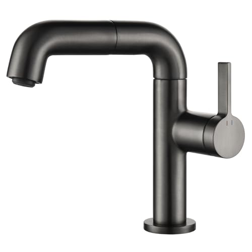 Robinet de salle de bain pivotant pour laver les cheveux facilement