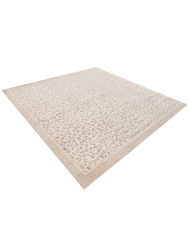 Tapete cuadrado Ivory 7'10 pol polypropileno miniatura 2
