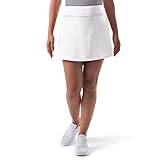 Guy Harvey Women's Solid Core Skort, Bright White, Small