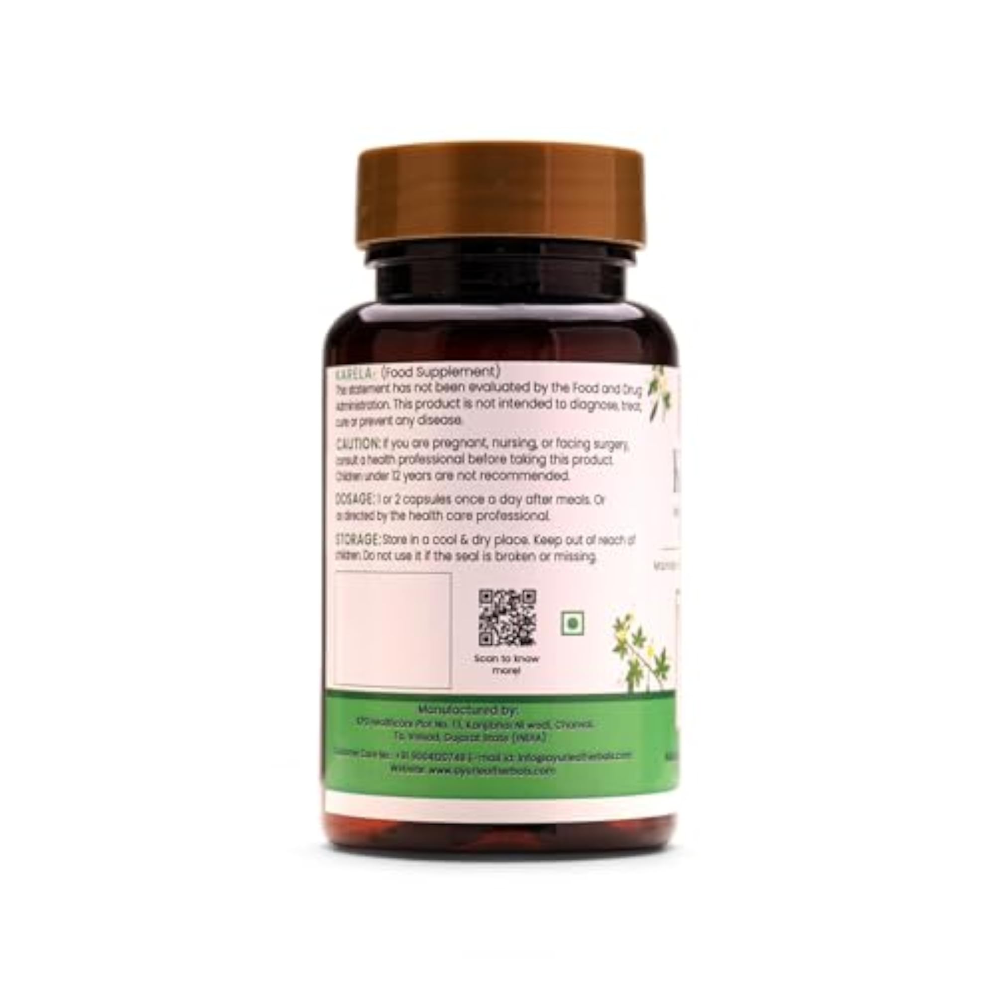 Ayurleaf Herbals Karela Capsules
