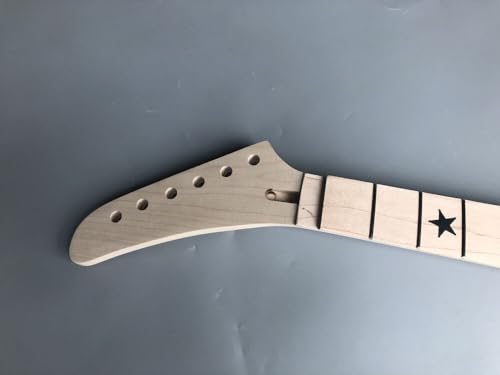 Manche guitare banane inversé érable 25.5" haute précision