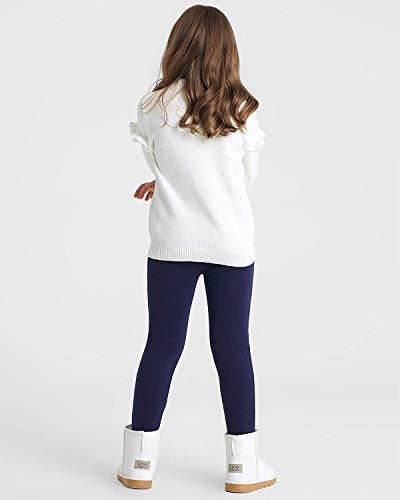 Kids Girls Velvet Leggings Thick Stretch Fleece Lined Toddler Tights Warm Toddler Full Length Pants4