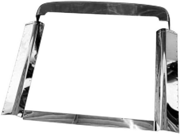 Technical Precision Replacement for Peterbilt 377 SFA Year 2000 Stainless Steel Grille Surround