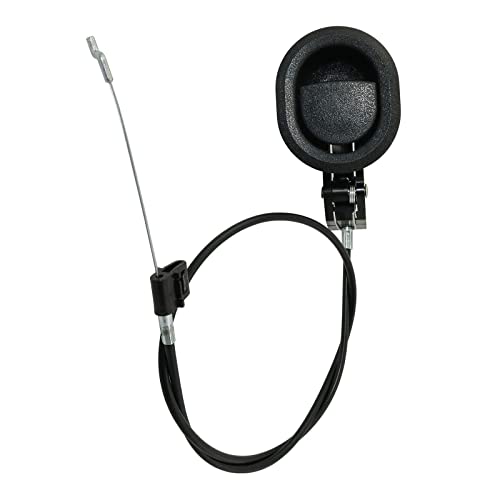 Universal Sofa Chair Recliner Release Pull Handle Replacement Parts with Cable Metal Couch Style Pull Chair Release Handle fits Ashley and Major Recliner Brands Sofa（2 pieces Black）