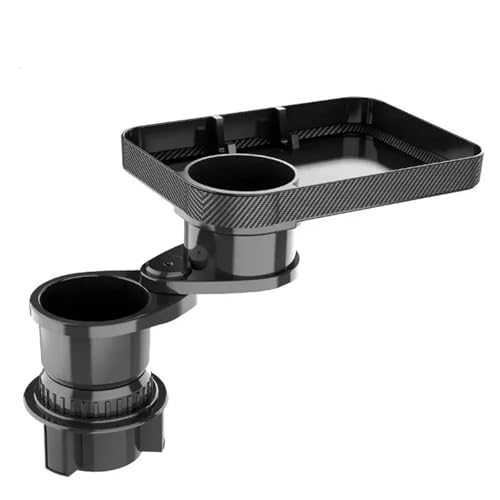 Support téléphone voiture et plateau rotatif multifonctionnel avec porte-gobelet intégré