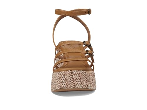 Seychelles Women's Grapefruit Raffia Sandal2