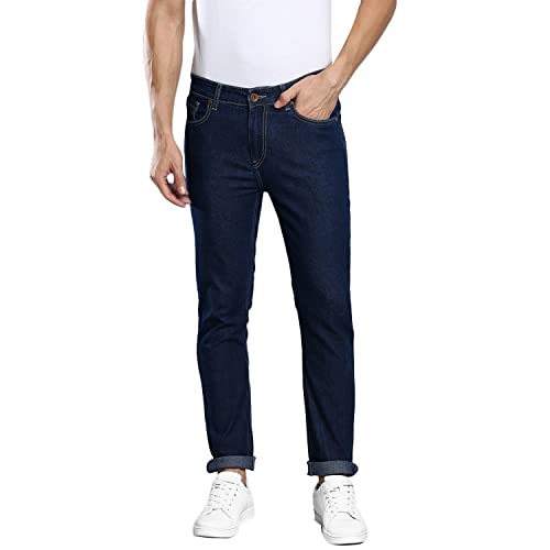 Dennis Lingo Mens Light Slim Fit Mid Rise Denim Jeans Dennis Lingo Mens Light Slim Fit Mid Rise Denim Jeans