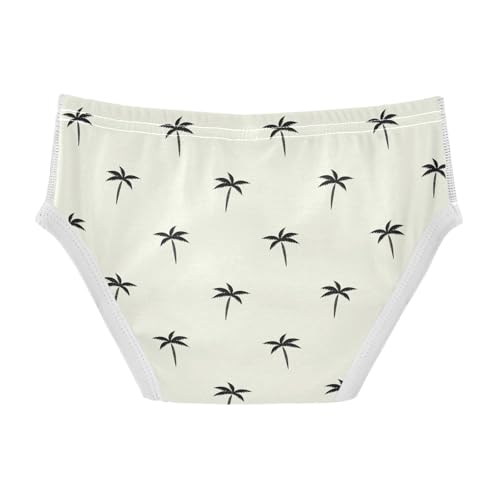 Cotton Little Boys Briefs Soft Palm Trees Toddler Underwear2