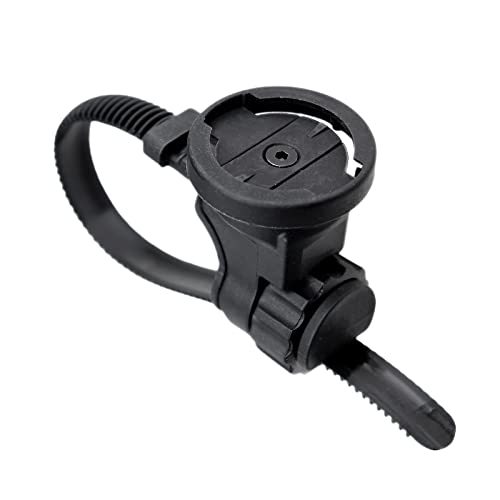 NELboNs Bicycle Computer Mount Compatible with Garmi n Edge/Magic Shine/G+/G Out-Front Strap Mounting Bracket Adapter for GPS/Bike Light for Various Stem Handlebars