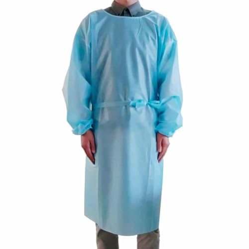 Disposable Isolation Gowns, Pack of 20
