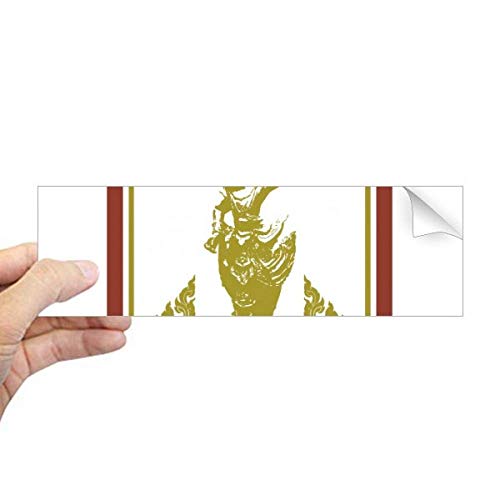 Adhesivo de Tailandia rectangular para parachoques de coche y ventanas