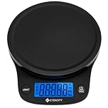 Etekcity EK9000 0.1g Food Kitchen Scale, Digital Ounces and Grams for Cooking, Baking, Meal Prep, Dieting, and Weight Loss, 11 Pounds, Black, 5kg