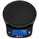 Etekcity EK9000 0.1g Food Kitchen Scale, Digital Ounces and Grams for Cooking, Baking, Meal Prep, Dieting, and Weight Loss, 11 Pounds, Black