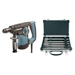 Makita HR2811FT SDS-Plus Bohrhammer Meissel-Set